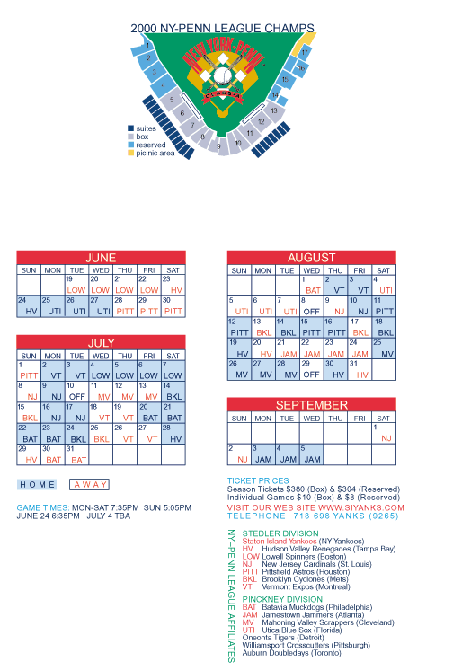 sischedule2001